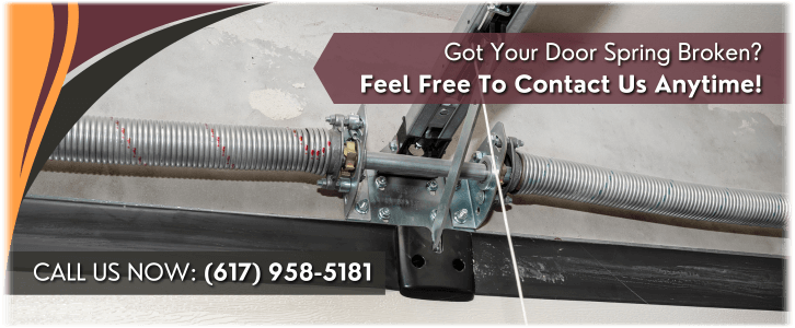 Broken Garage Door Spring Repair Boston MA